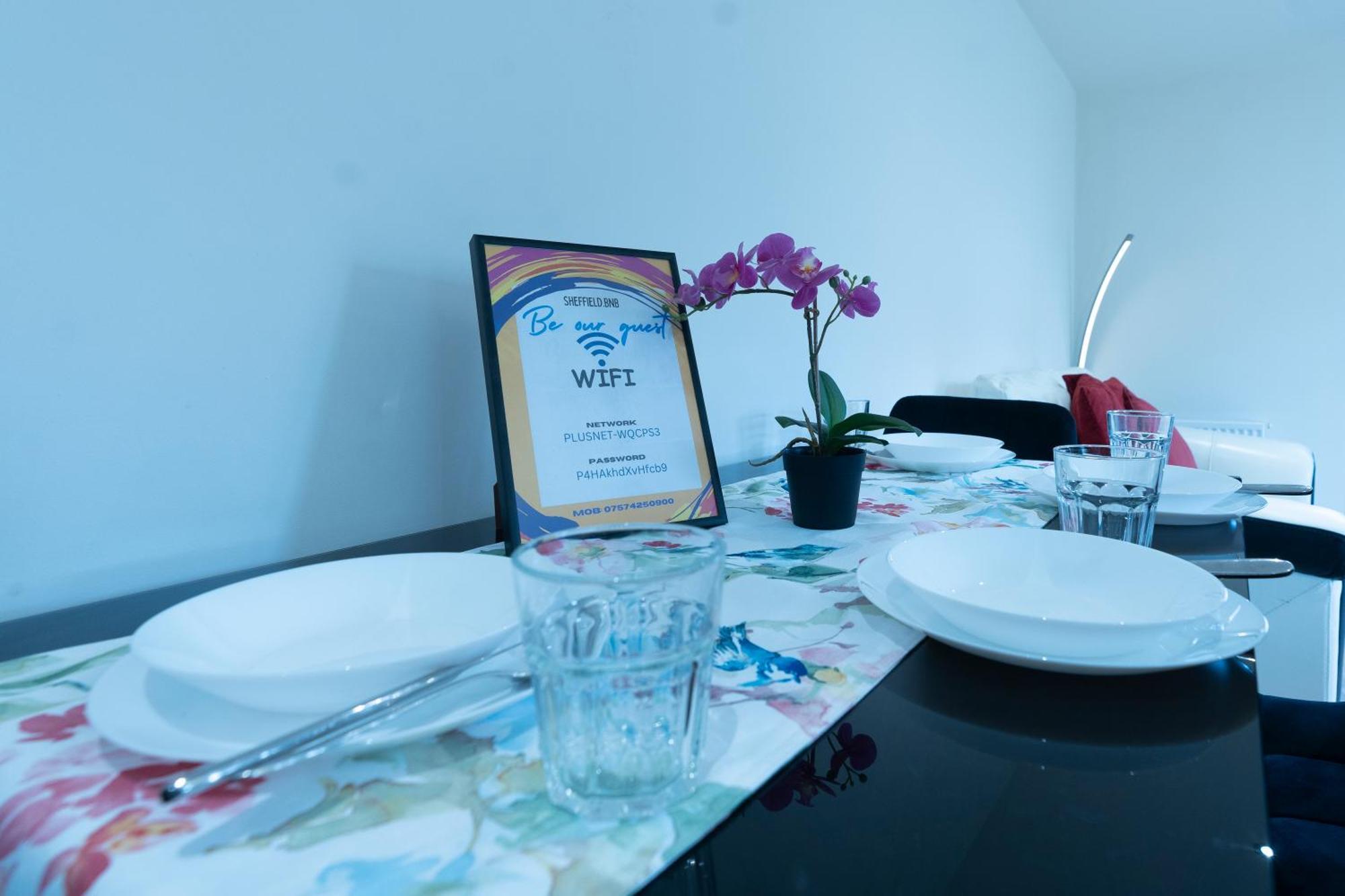 Apartment Luxury Ground Floor 2 Bedroom Free Wifi & Parking Sheffield