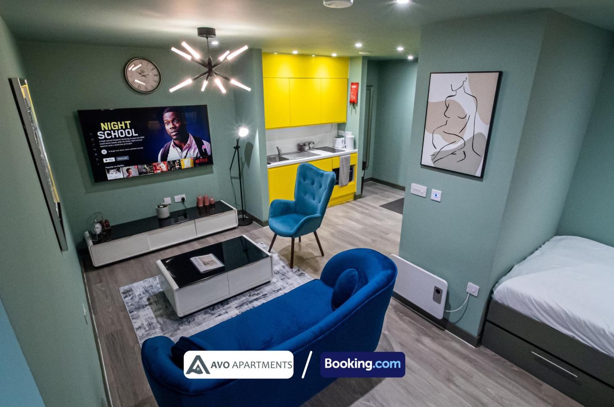 Avo Apartments: Serviced Short Lets With Free Wifi In South Yorkshire Apartment *