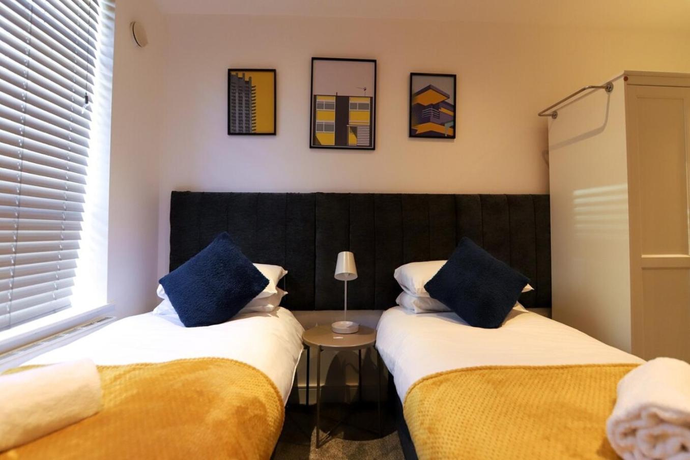 New- Modern 2br Wifi Sleep5 Centre Aparthotel Sheffield