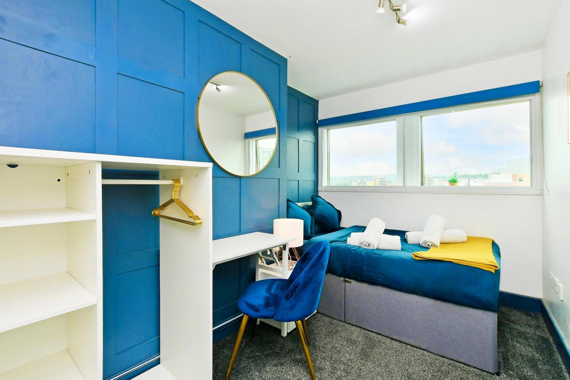 Apartamento Penthouse With Rooftop Terrace & Free Parking Sheffield