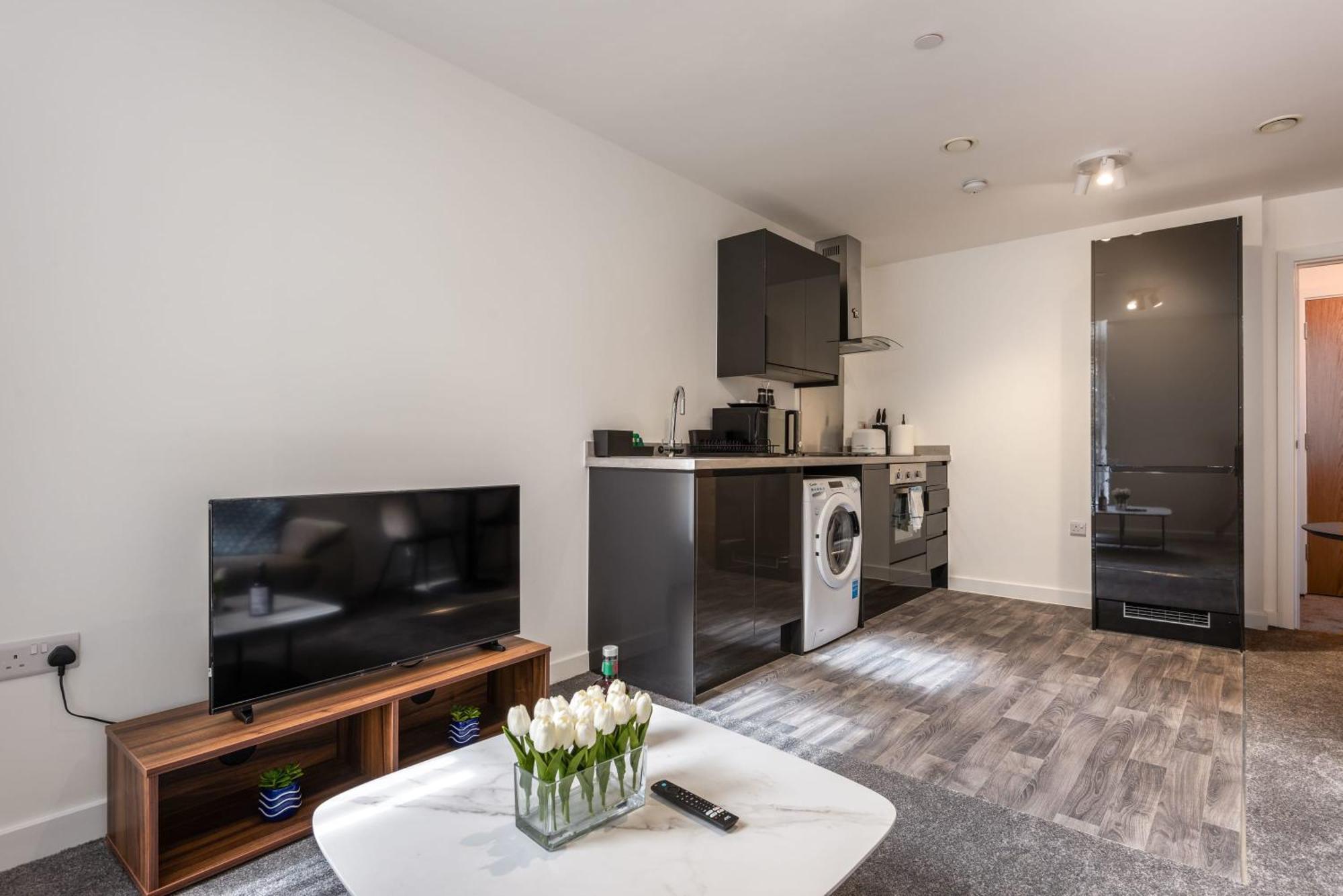 Apartment Contemporary 1 Bedroom In Sheffield