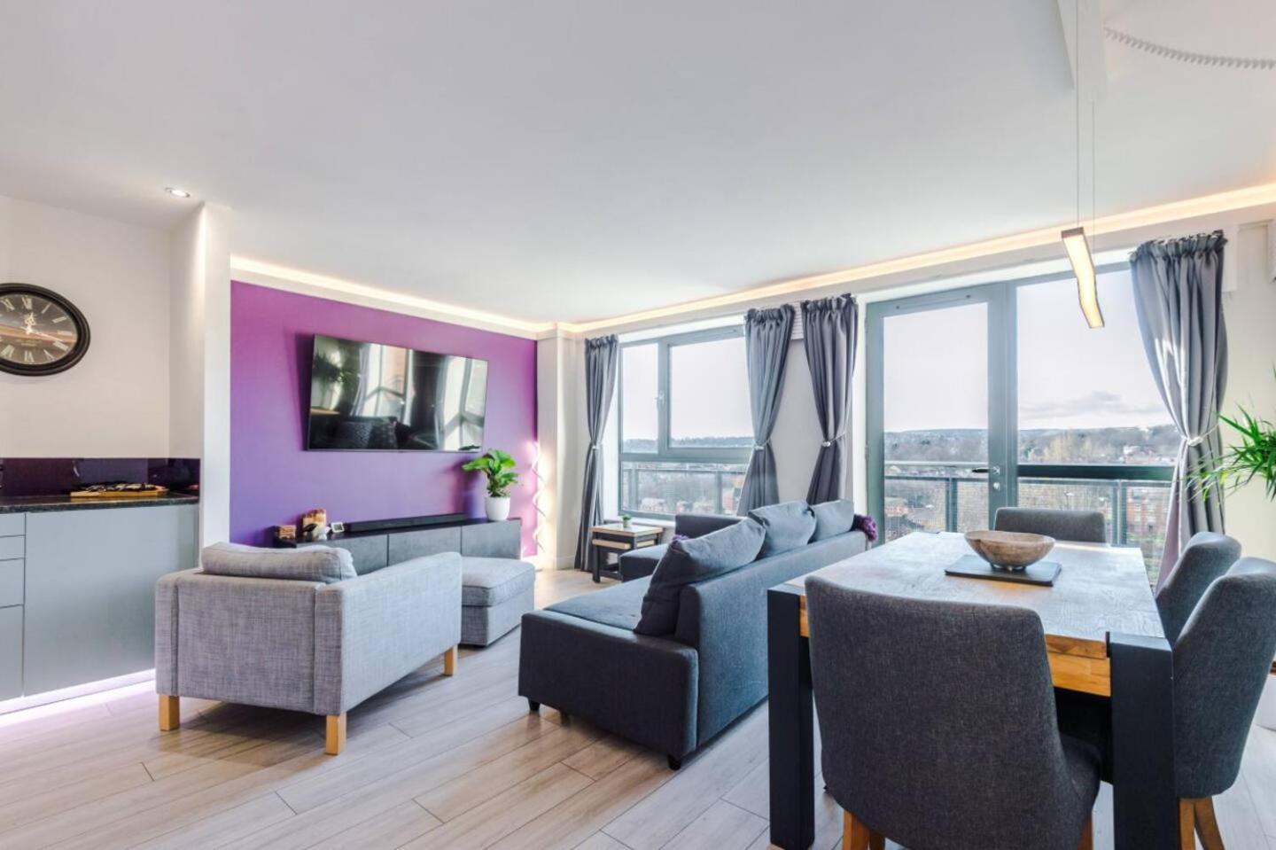 Apartment High-spec Penthouse Free Parking Space Sheffield