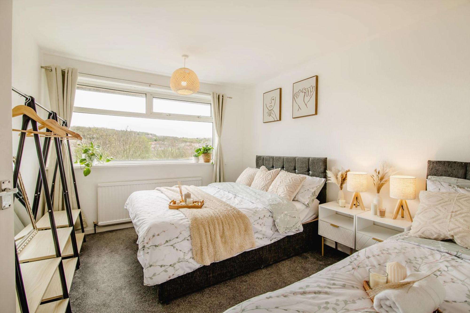 Serene Boho Retreat: White Oak Charm House 7ppl *