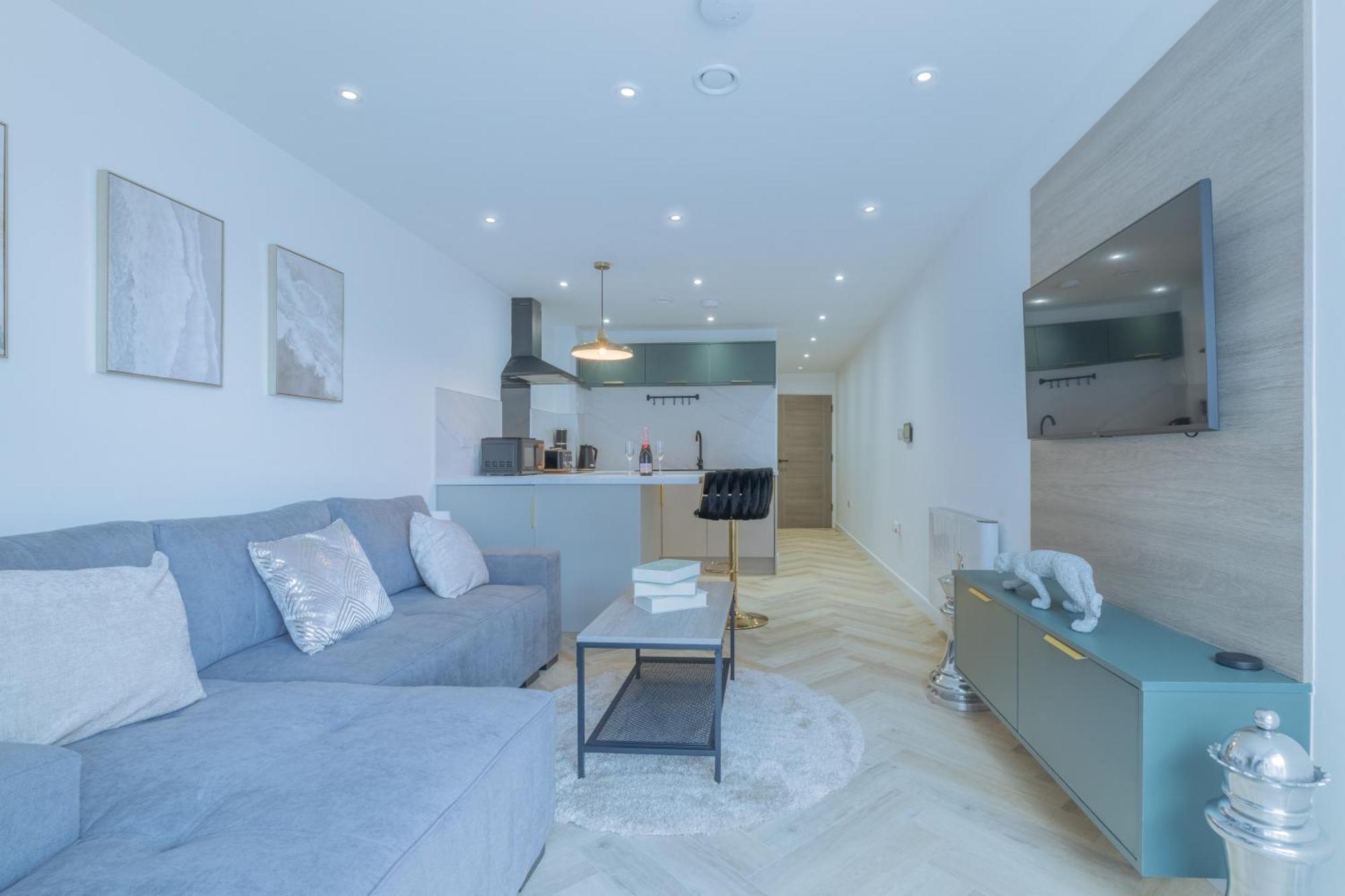 Modern 1-br Flat, Near Bramall Lane, Free Wifi *