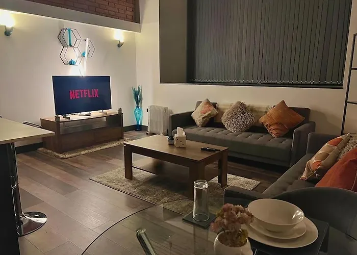 Cityzenretreat - Mezzanine Apartment Sleeps 4 Sheffield City Centre