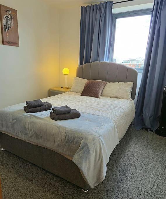 Centre 2 Bed & 2 Bath With Free Secured Parking Near And Hospital Apartment *