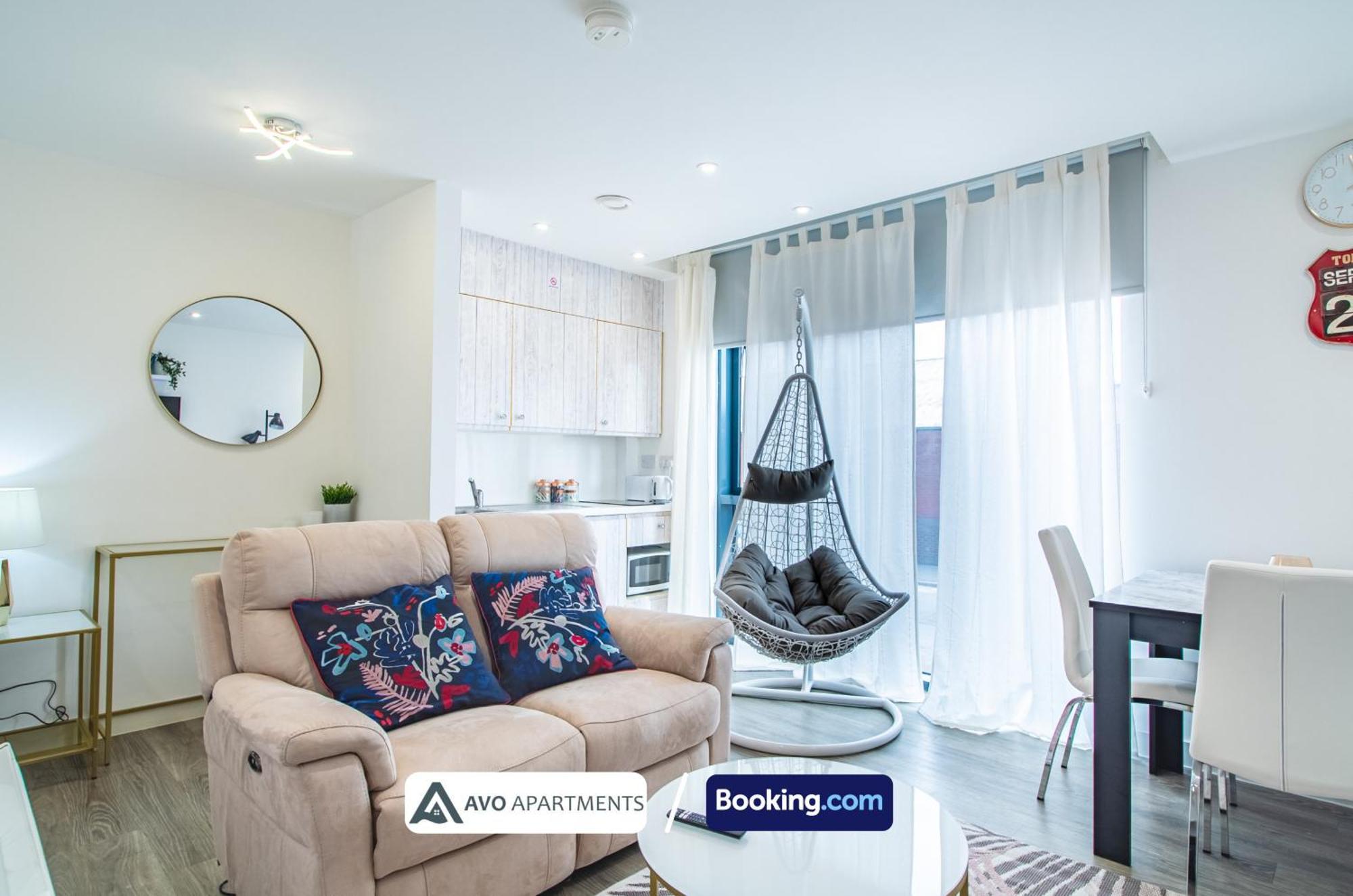 By Avo: Serviced With Free Wi-fi Apartamento Sheffield