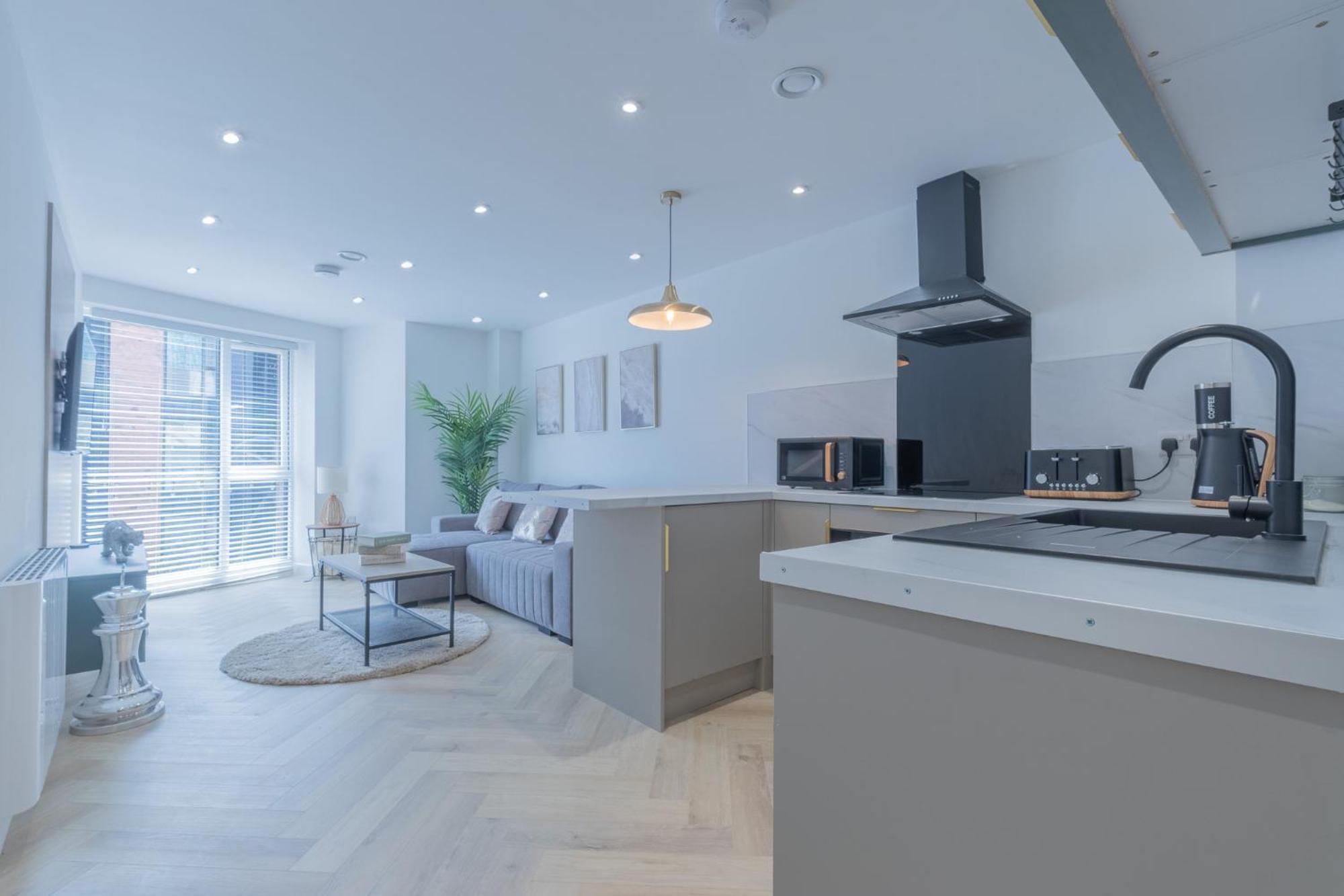 Modern 1-br Flat, Near Bramall Lane, Free Wifi Apartment Sheffield